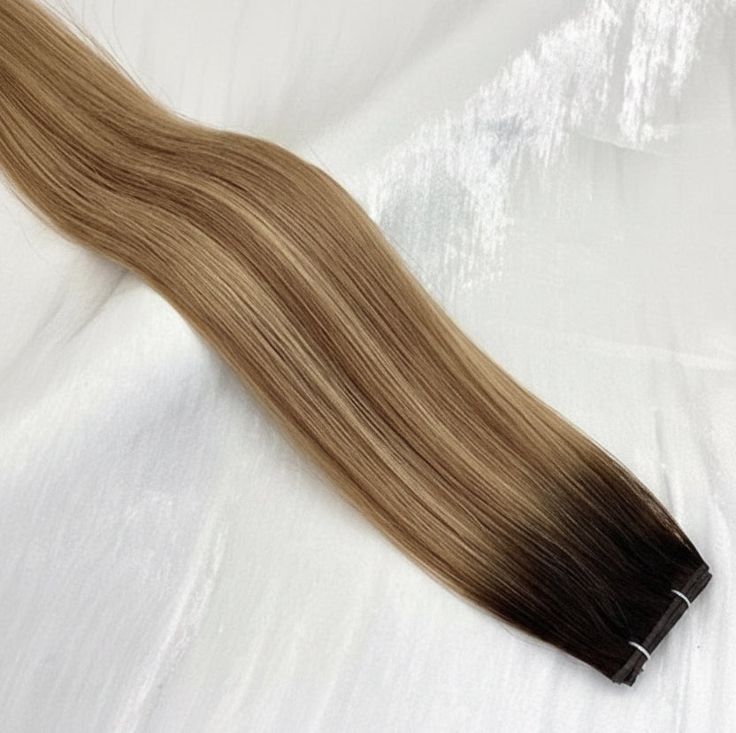 Rooted Caramel Blonde