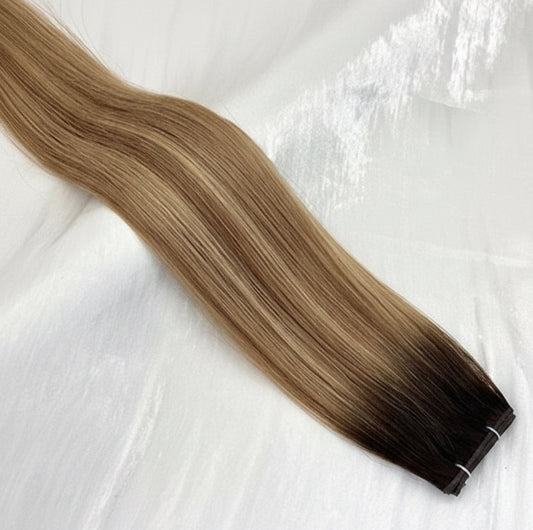 Rooted Caramel Blonde